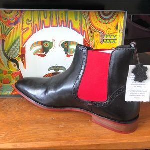 Carlos Santana mens 10.5 D new leather boots